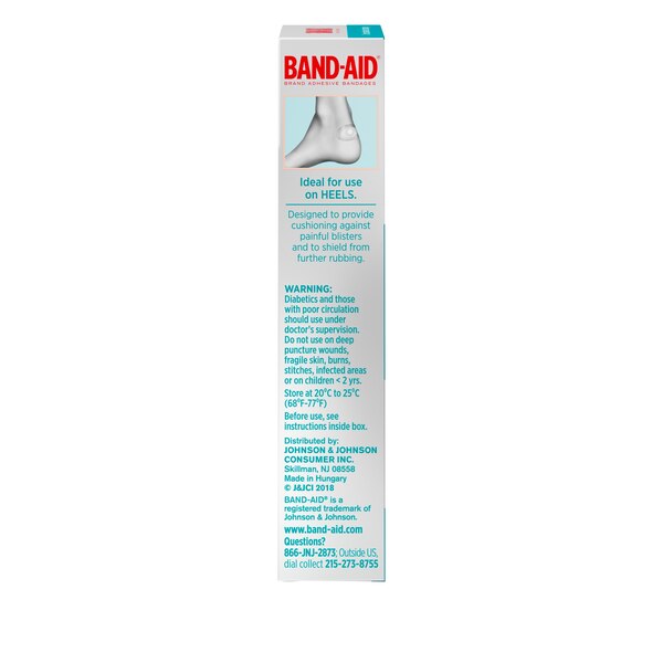 Band-Aid Brand Hydro Seal - Apósitos adhesivos para curar ampollas