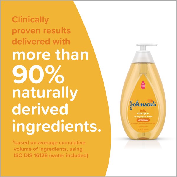 Johnson's Baby - Champú para bebé, fórmula suave que no irrita los ojos, 20.3 oz líq.