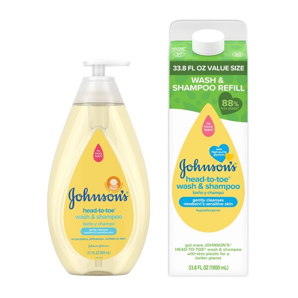 Johnson's Baby Body Wash & Shampoo