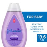 Johnson's Calming Baby Shampoo with NaturalCalm Scent, 13.6 fl. oz, thumbnail image