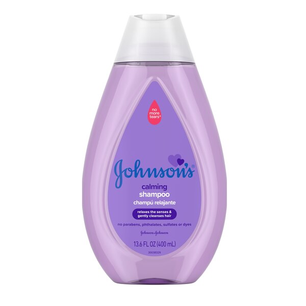 Johnson's Calming Baby Shampoo with NaturalCalm Scent, 13.6 fl. oz
