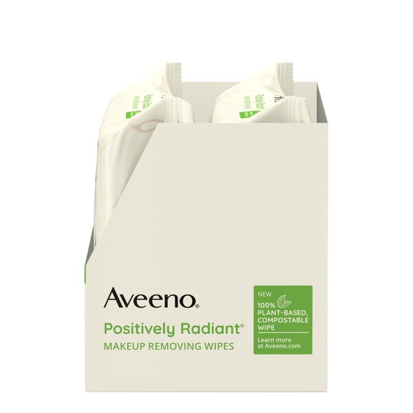 Aveeno Positively Radiant Daily Cleansing Pads