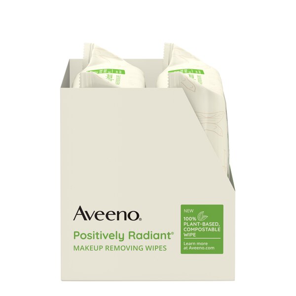 Aveeno Positively Radiant Daily Cleansing Pads