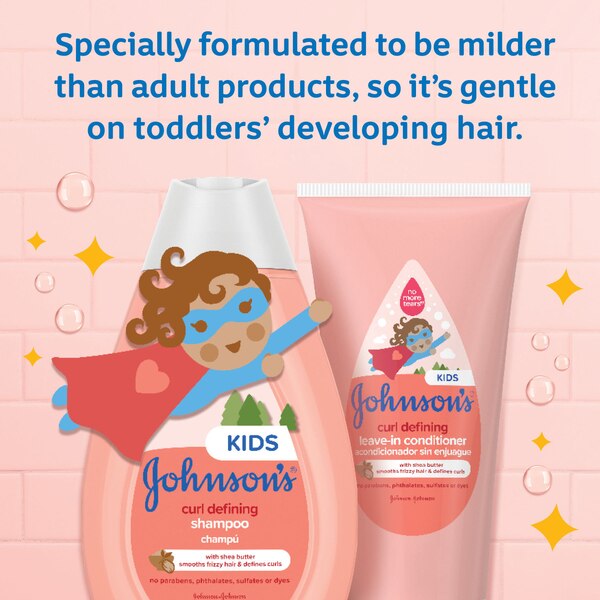 Johnson's Kids Curl Defining Shampoo, 13.6 FL OZ