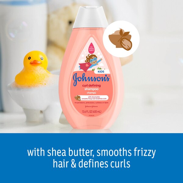 Johnson's Kids Curl Defining Shampoo, 13.6 FL OZ