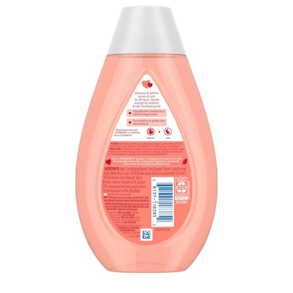 Johnson's Kids Curl Defining Shampoo, 13.6 FL OZ