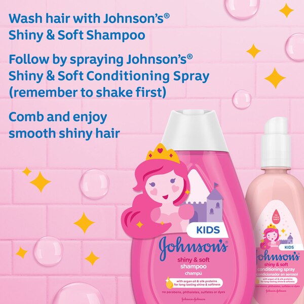 Johnson's Kids Shiny & Soft Conditioning Spray