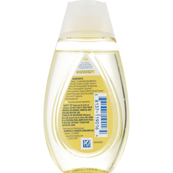 Johnson's Baby Body Wash & Shampoo, 3.4 Ounces