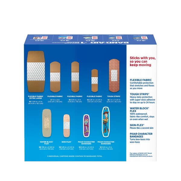 Band-Aid Brand Adhesive Bandage Family Variety Pack