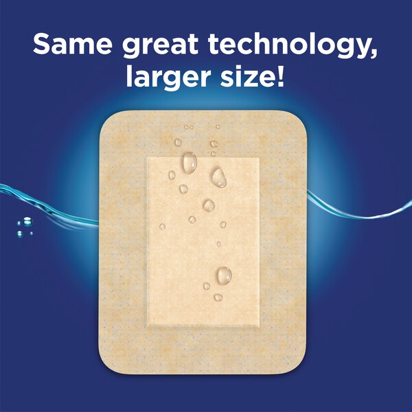 Band-Aid Brand Water Block Flex Waterproof Adhesive Pads