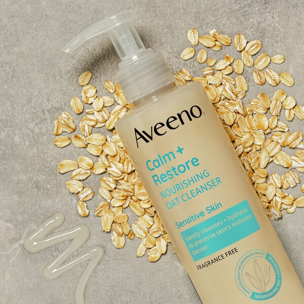 Aveeno Calm + Restore Gentle Nourishing Oat Face Cleanser