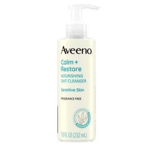 Aveeno Calm + Restore Gentle Nourishing Oat Face Cleanser