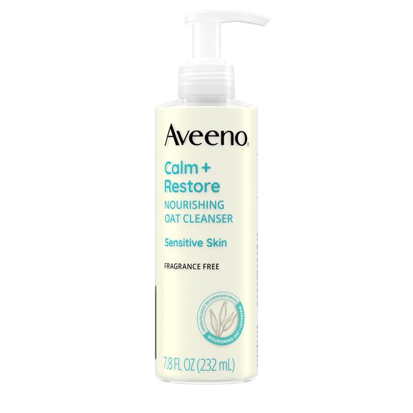 Aveeno Calm + Restore Gentle Nourishing Oat Face Cleanser
