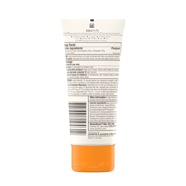 Aveeno Protect + Hydrate Body Sunscreen Lotion, 3 OZ