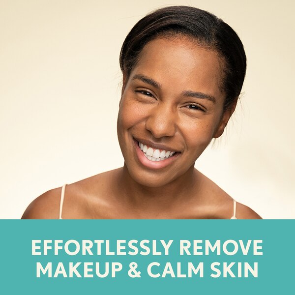 Aveeno Calm + Restore Nourishing Makeup Remover Face Wipes, 25CT