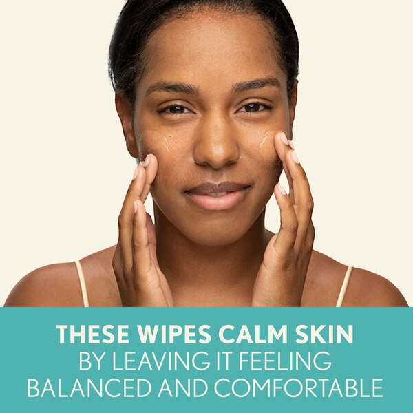 Aveeno Calm + Restore Nourishing Makeup Remover Face Wipes, 25CT