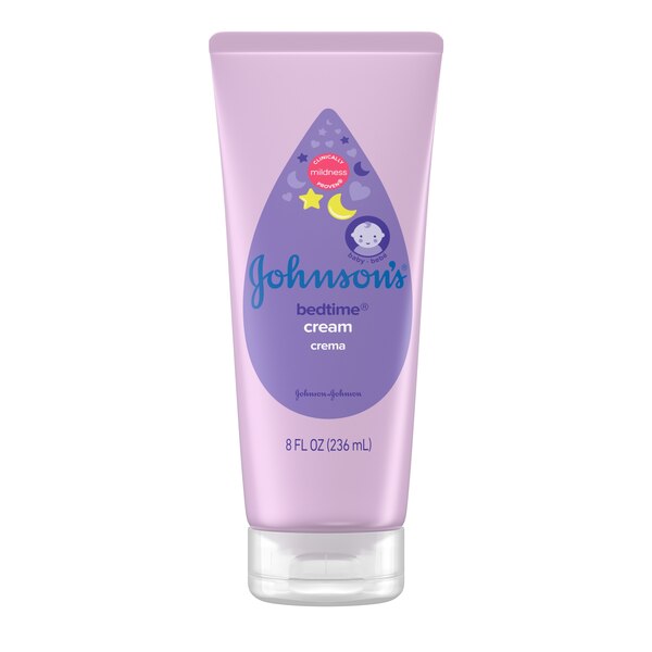 Johnson's Baby Bedtime Cream, 8 FL OZ