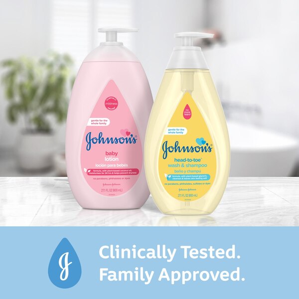 Johnson's Baby Body Wash & Shampoo