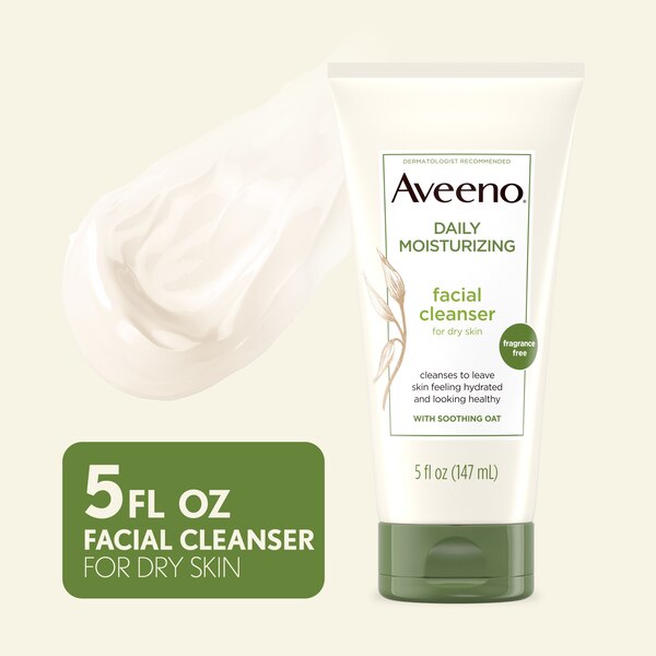 Aveeno Daily Moisturizing Facial Cleanser with Soothing Oat