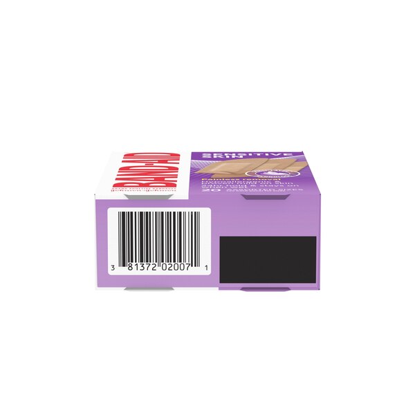 Band-Aid Brand Adhesive Bandages for Sensitive Skin, Assorted Sizes, 20 CT