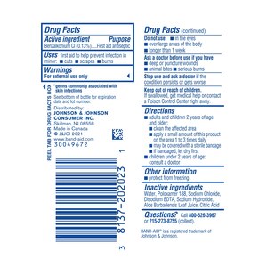 Band-Aid Brand Antiseptic Cleansing Foam for Kids, 2.3 FL OZ