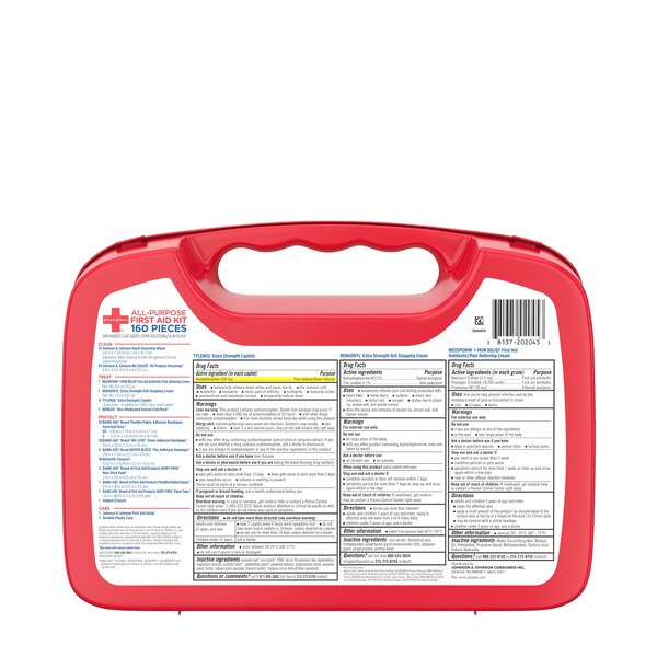 Johnson & Johnson All-Purpose First Aid Kit