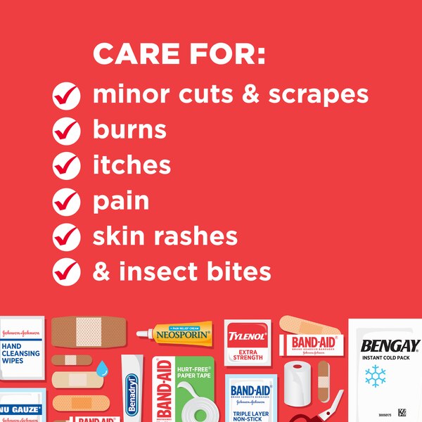 Johnson & Johnson All-Purpose First Aid Kit