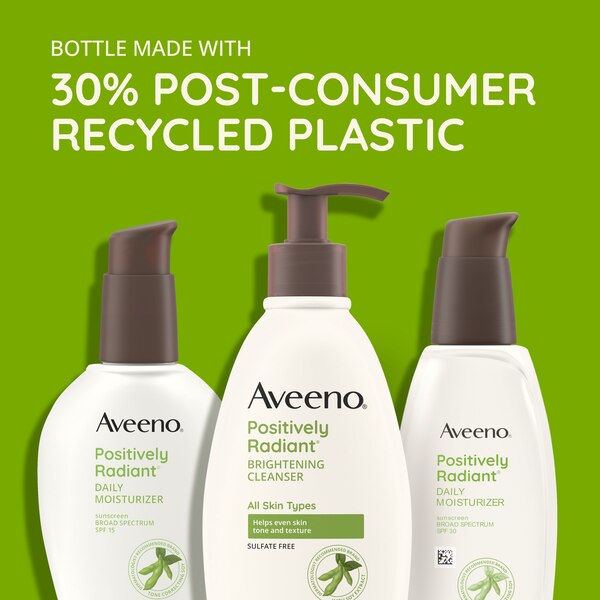 Aveeno Positively Radiant Brightening Facial Cleanser
