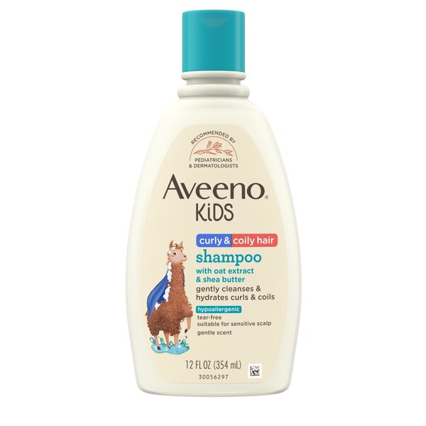 Aveeno Kids Curly Hair Shampoo, 12 FL OZ