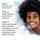 Aveeno Kids Curly Hair Shampoo, 12 FL OZ, thumbnail image