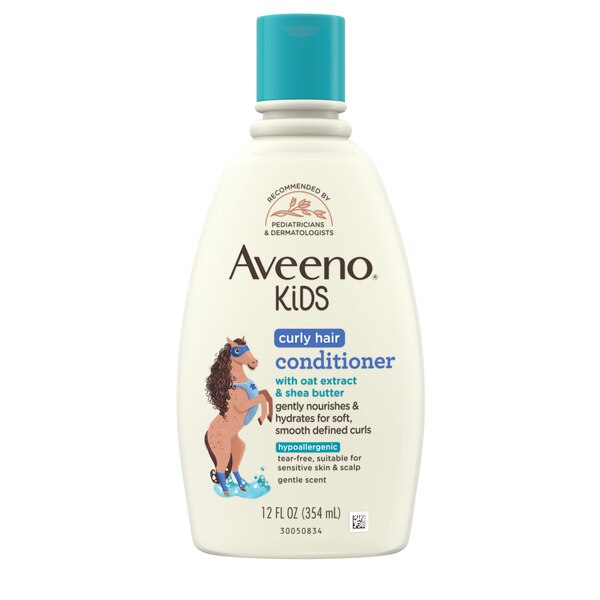 Aveeno Kids Curly Hair Conditioner, 12 FL OZ