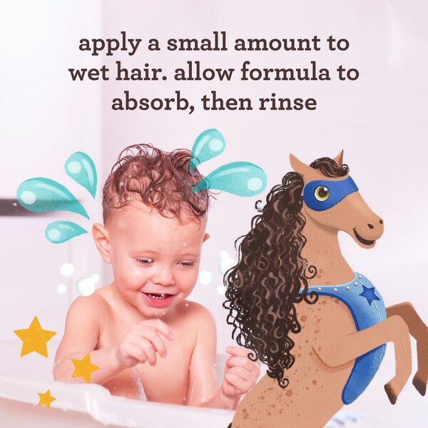Aveeno Kids Curly Hair Conditioner, 12 FL OZ