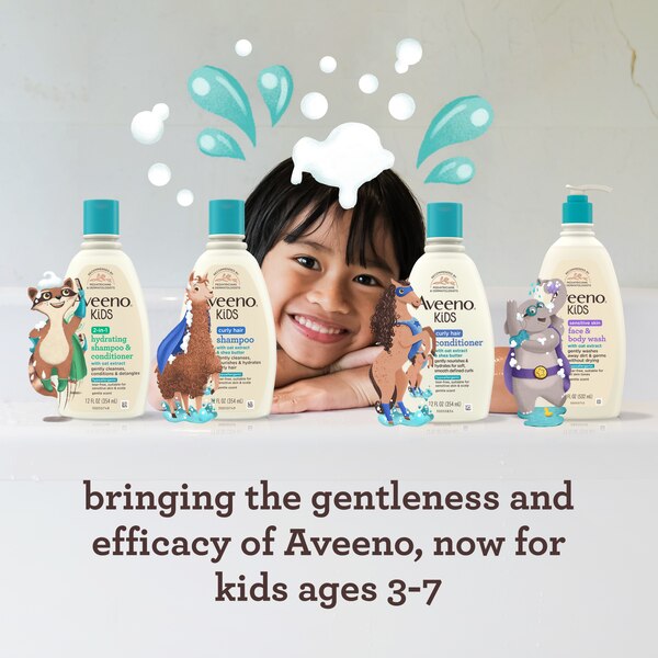 Aveeno Kids Sensitive Skin Face & Body Wash, 18 FL OZ