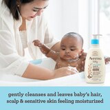 Aveeno Baby Daily Moisture Wash & Shampoo, 12 OZ, thumbnail image