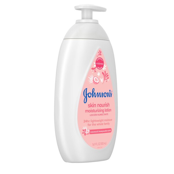 Johnson's Skin Nourish Honeysuckle & Coconut Baby Lotion, 16.9 OZ