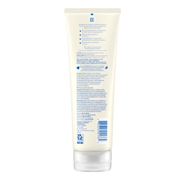 Johnsons Honeysuckle & Coconut Creamy Baby Body Oil, 8 OZ
