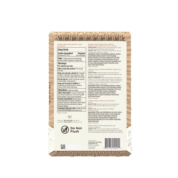 Aveeno Baby Welcome Gift Set, 5 CT