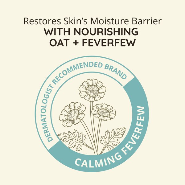 Aveeno Calm + Restore Redness Relief Foaming Facial Cleanser, 6 OZ