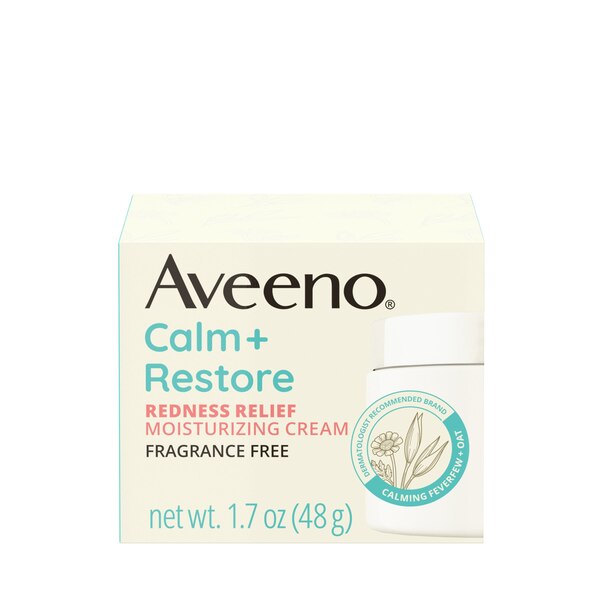 Aveeno Calm + Restore Redness Relief Moisturizing Face Cream