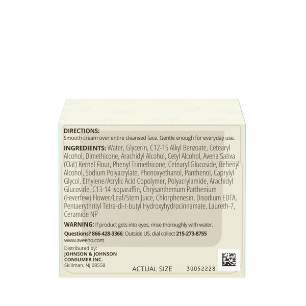 Aveeno Calm + Restore Redness Relief Moisturizing Face Cream