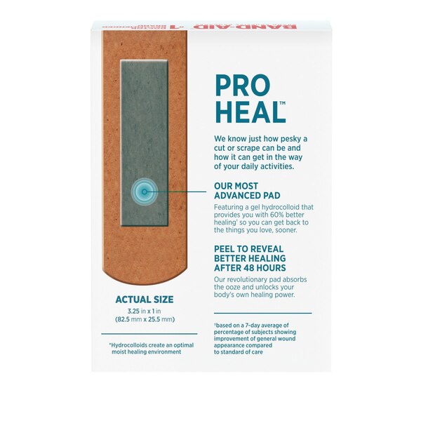 BAND-AID Brand Pro Heal Bandages ,10 CT