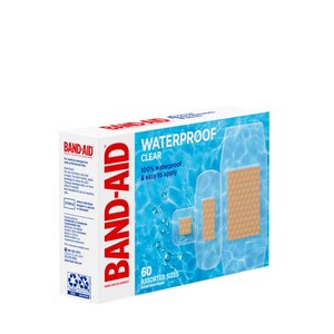 Band-Aid Brand Skin-Flex Adhesive Bandages, Assorted Sizes, 60 CT