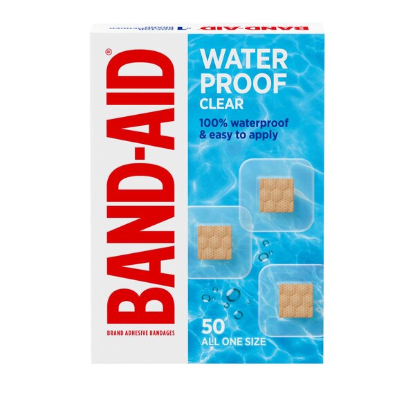 Baind-Aid Waterproof, Small Spot, 50 CT
