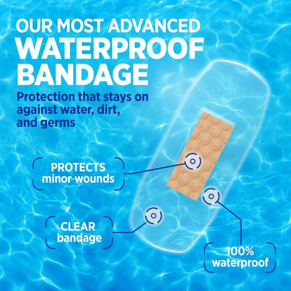 Baind-Aid Waterproof, Small Spot, 50 CT