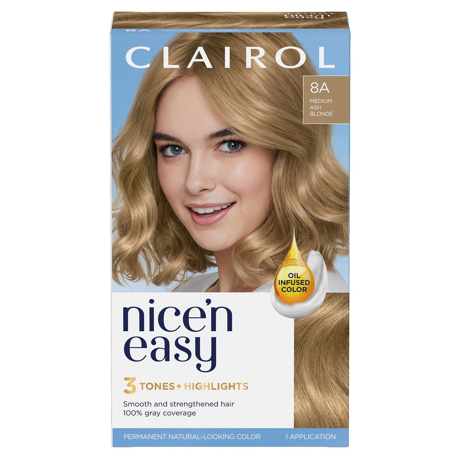 Clairol Nice'n Easy - Tinte permanente para el cabello