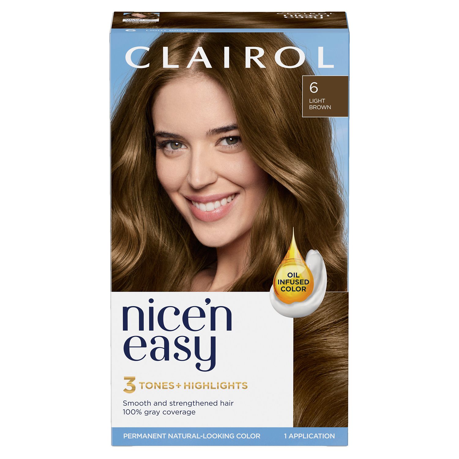 Clairol Nice'n Easy - Tinte permanente para el cabello