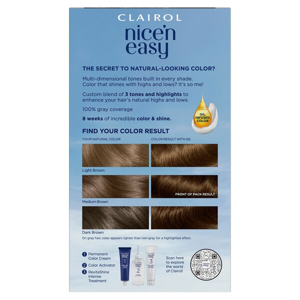 Clairol Nice'n Easy Permanent Hair Color