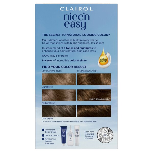 Clairol Nice'n Easy Permanent Hair Color