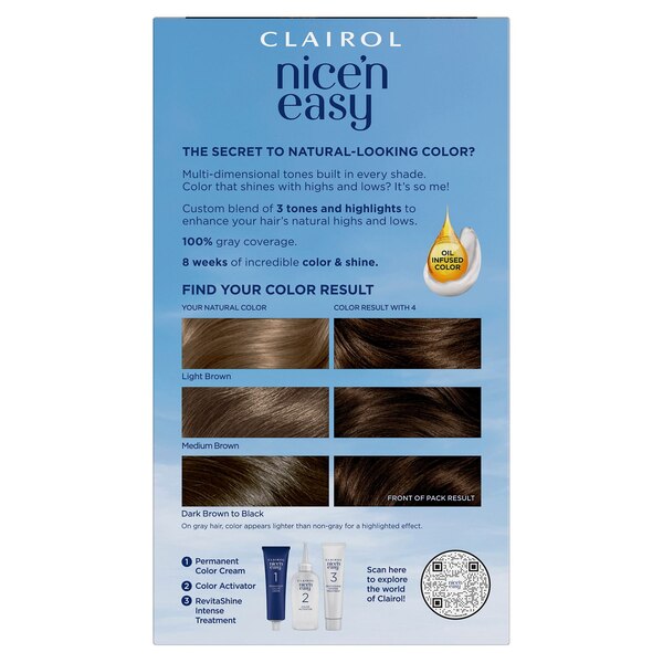 Clairol Nice'n Easy Permanent Hair Color