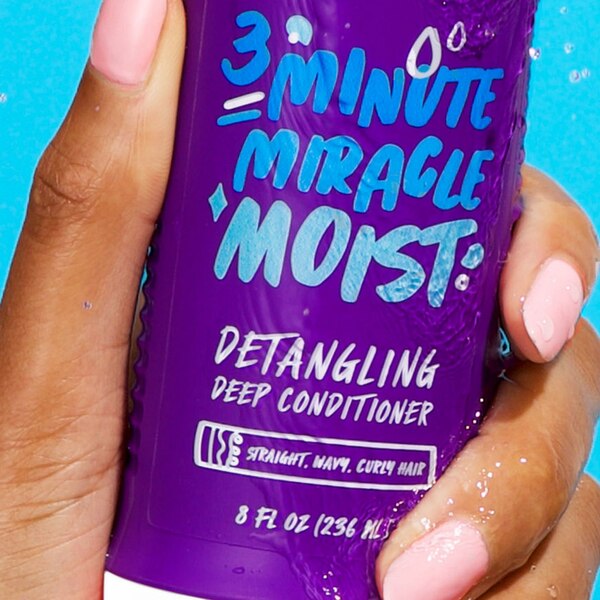 Aussie Miracle Moist 3 Minute Deep Conditioner, 8 OZ